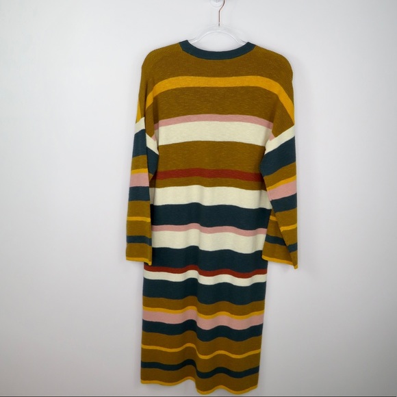 Madewell Drop Shoulder Sweater Casual Maxi Dress - Picture 7 of 13